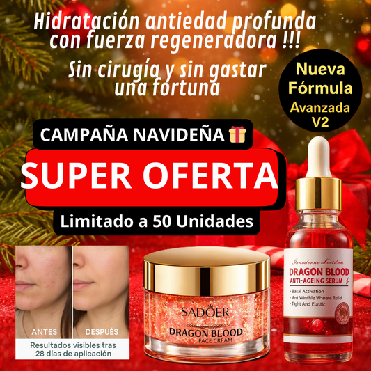 Super Pack Dragon Blood™ – La rutina completa que transforma tu piel desde la primera semana