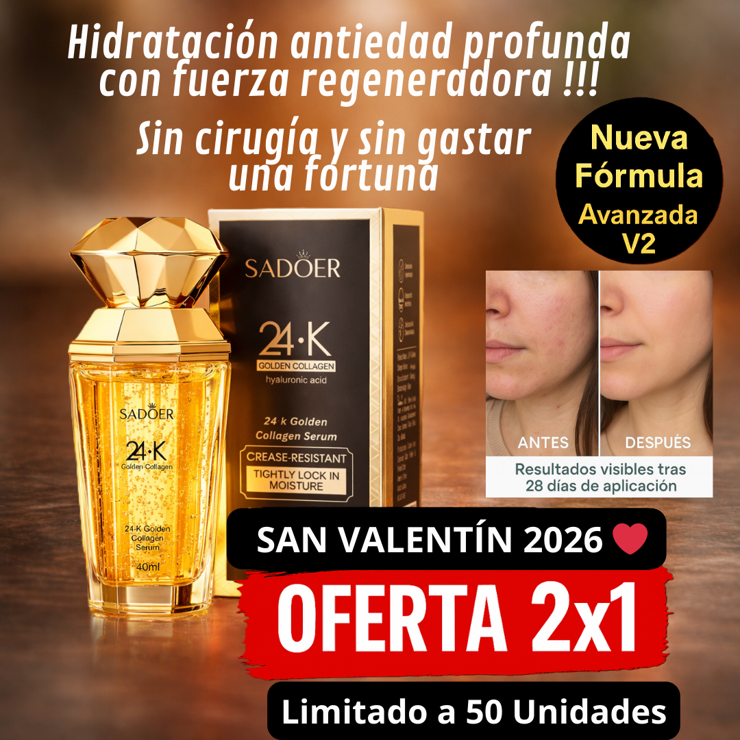 Sérum Golden Infinity™ - La juventud infinita en cada gota