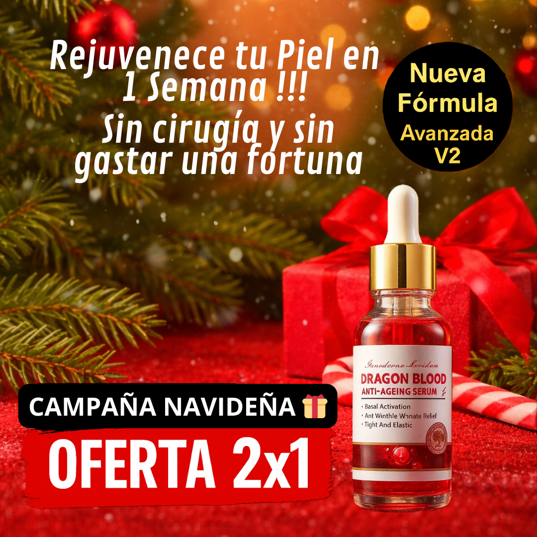 Sérum Dragon Blood™ – Piel suave, firme y radiante más fácil imposible