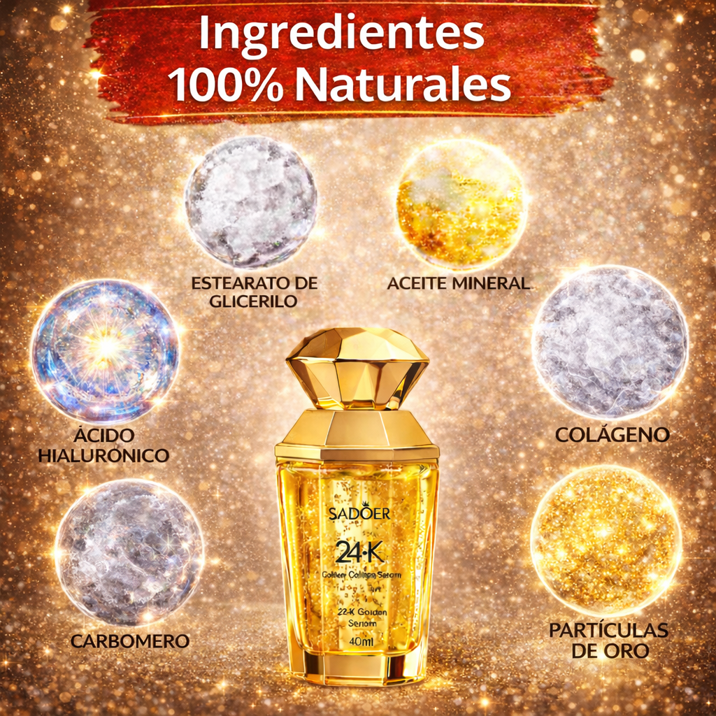 Sérum Golden Infinity™ - La juventud infinita en cada gota