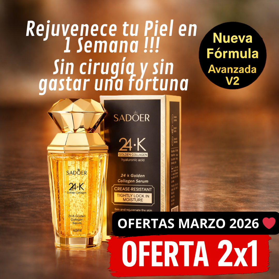 Sérum Golden Infinity™ - La juventud infinita en cada gota