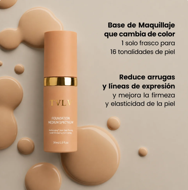 Base de Maquillaje TVLV con SPF 50+