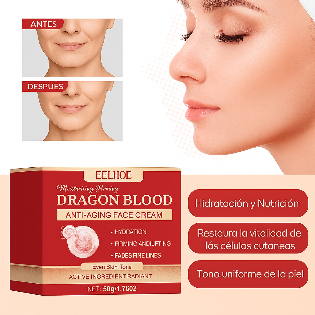 Crema Hidratante Antienvejecimiento con Retinol Dragon Blood™